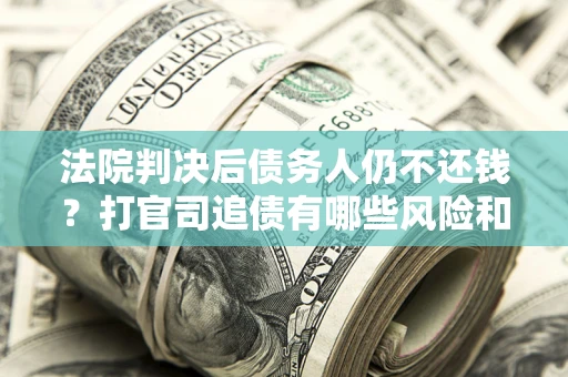 武汉法院判决后债务人仍不还钱？打官司追债有哪些风险和技巧？