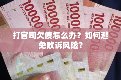 武汉打官司欠债怎么办？如何避免败诉风险？