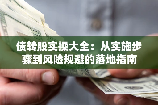 武汉债转股实操大全：从实施步骤到风险规避的落地指南