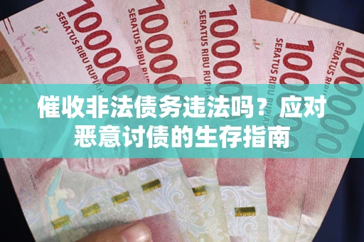 武汉催收非法债务违法吗？应对恶意讨债的生存指南