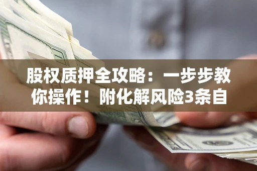 武汉股权质押全攻略：一步步教你操作！附化解风险3条自救法则