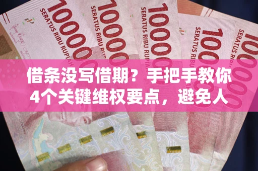 武汉借条没写借期？手把手教你4个关键维权要点，避免人财两空
