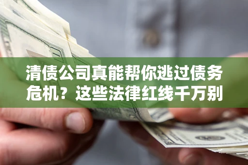 武汉清债公司真能帮你逃过债务危机？这些法律红线千万别踩