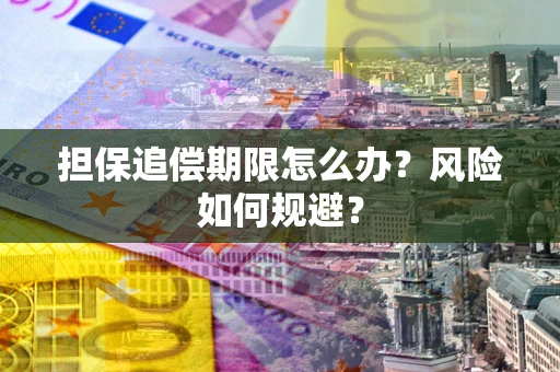 武汉担保追偿期限怎么办？风险如何规避？