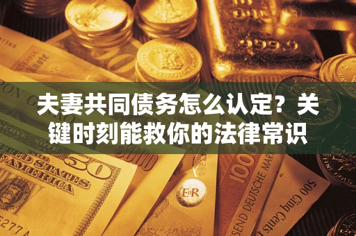 武汉夫妻共同债务怎么认定？关键时刻能救你的法律常识
