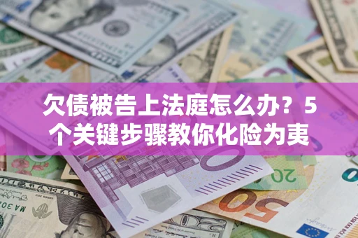 武汉欠债被告上法庭怎么办？5个关键步骤教你化险为夷