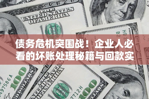 武汉债务危机突围战！企业人必看的坏账处理秘籍与回款实战指南